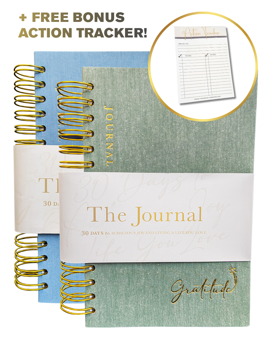 Make it a Bundle! (2 Journals & Free Action Tracker) - 60% OFF